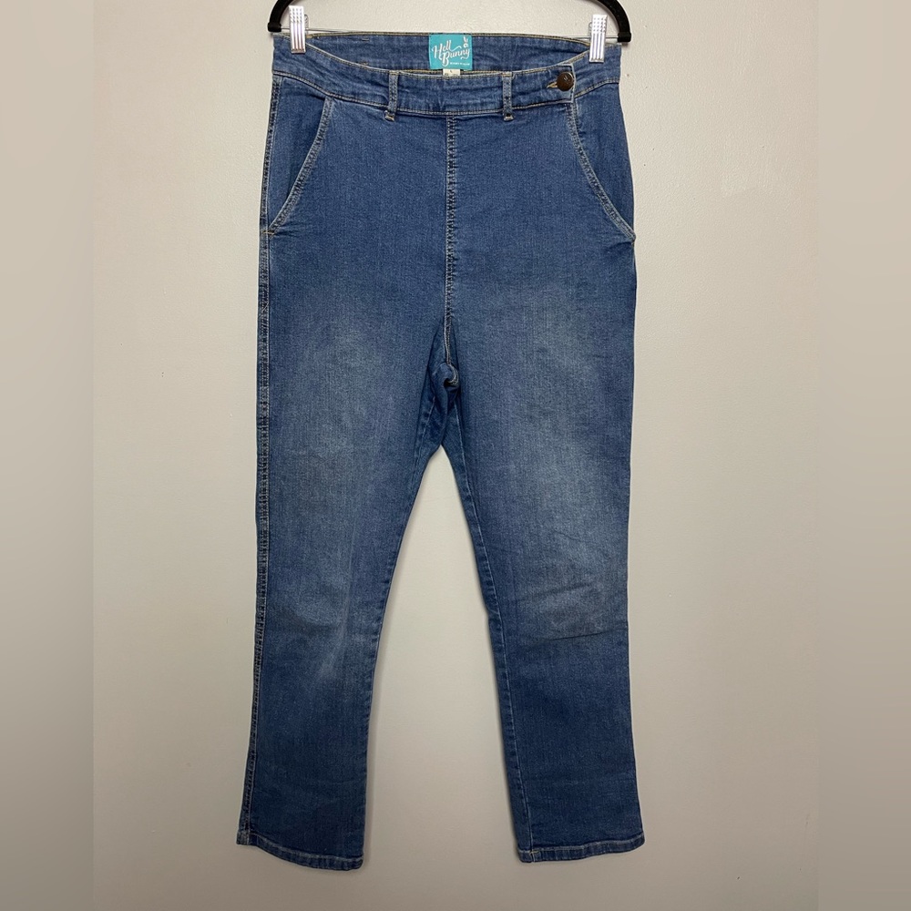 Hell Bunny Denim Jeans Size Large 32‎